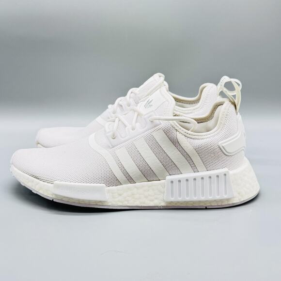 Adidas Shoes Womens 9 White Primeblue NMD R1 Athletic Running Sneakers Comfort - Picture 5 of 13